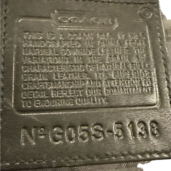 Coach Vintage Hampton Carryall XL tote in black leather w/silver-toned hardware - Picture 2 of 8